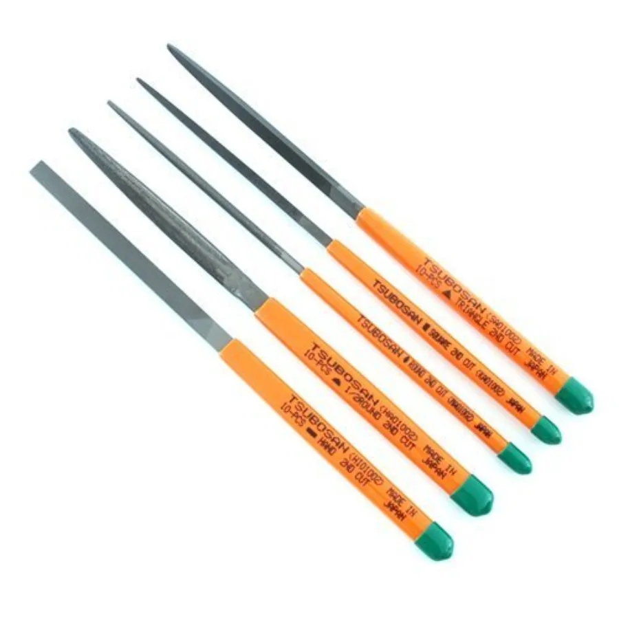 

【Spot goods】Hand tool Workmanship file set of 5 ST-06 from Japan
