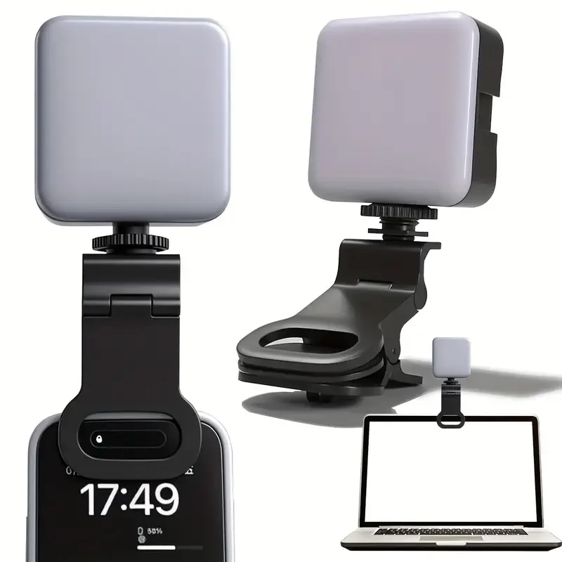 

Multi-functional portable cell phone fill light beauty light direct broadcast light clip fill light pocket fill light