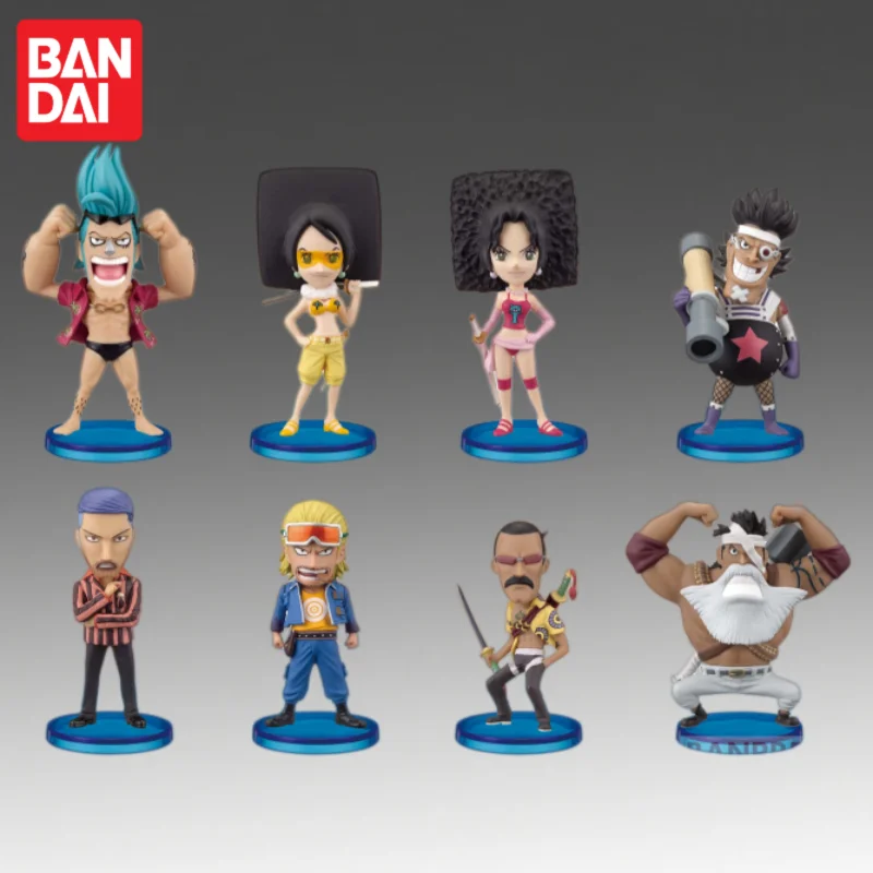 

In Stock Bandai Original Banpresto Wcf One Piece Franky Kiwi Action Figure Model Doll Brand New Boxed Anime Characters Toys