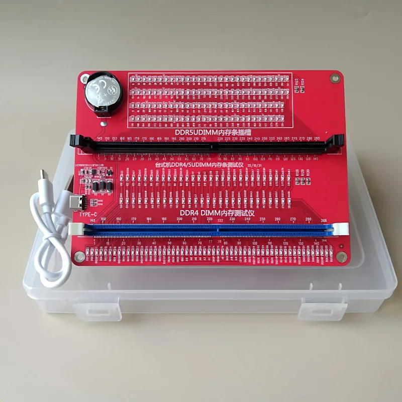 Desktop computer DDR4/5 server memory sticks tester computer detection tool USB power supply