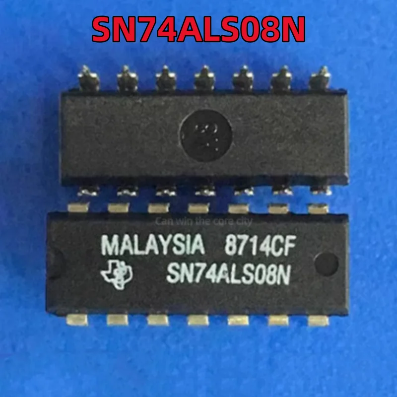 

5-100 PCS/LOT New SN74ALS08N 74ALS08 DIP14 Four 2 input forward with door logic IC original spot