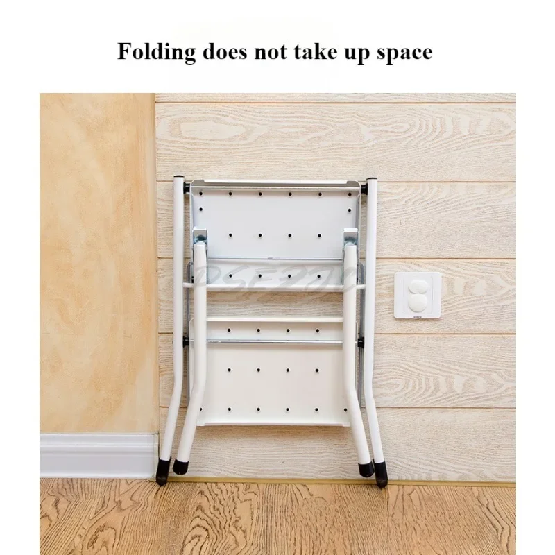 Home Multifunctional Folding Ladder Portable Shoe Changing Toilet Hand Washing Stool Kitchen Cabinet Climbing Ladder