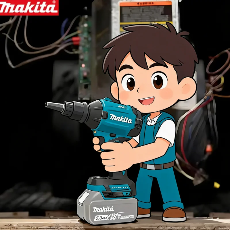 

Макита ️ ️ Аккумуляторный воздуходув-пылесос DAS180 с насадкой-щеткой для очистки и продувки, 18В, беспроводной, с литиевой батареей