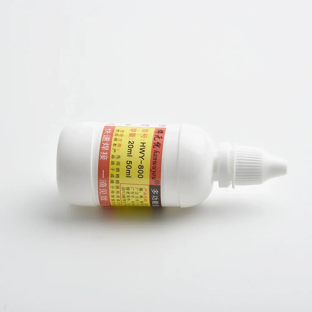50ML Soldering Flux Tool 1pc Nickel Paste Accessories Copper HLY-800 Stainless Steel Quick Welding New Portable