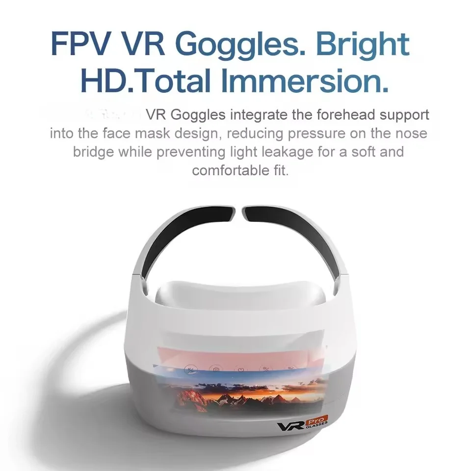 VR Glasses RC Drone Brushless Motor 4K HD Camera Optical Flow Positioning APP Control Gesture Photography Quadcopter Drones