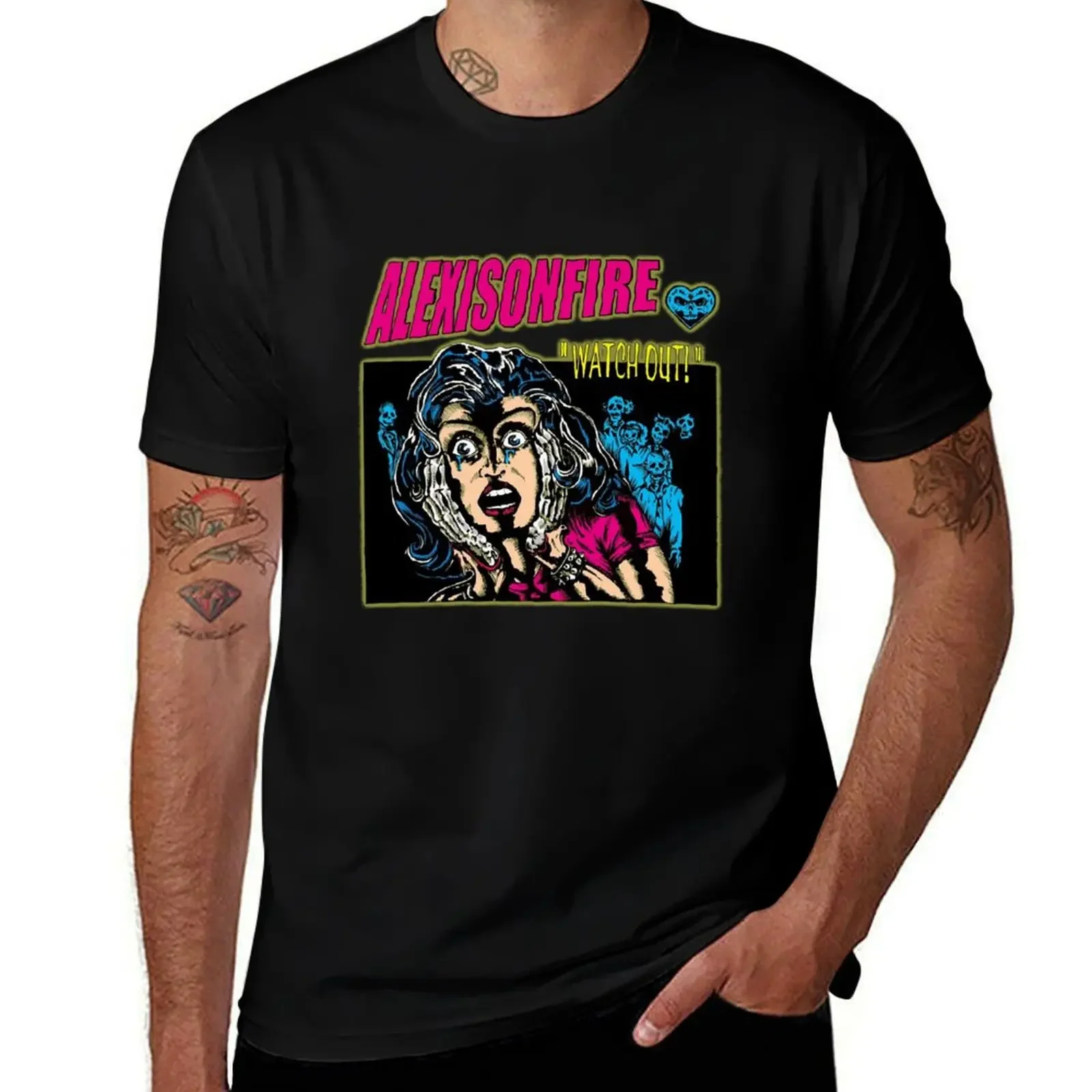 Attract Attention Most Loved Music Alexisonfire Is A Canadian Post Hardcore Music Classic T-Shirt anime t shirts men tshirt