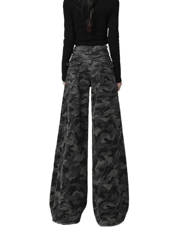 

Женские джинсы для женщин с высокой талией Kawaii, милые японские Harajuku, корейские женские джинсовые брюки, модные