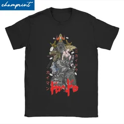 Novelty Anime Dorohedoro T-Shirt Men Women's Round Neck Cotton T Shirt Short Sleeve Tees Plus Size Clothes