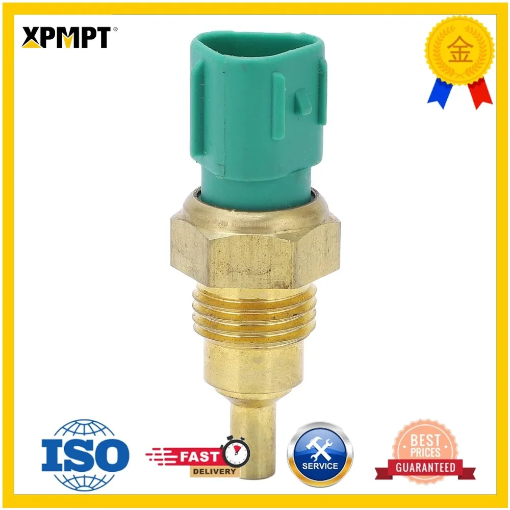 Water Temperature Sensor High Hardness Brass Engine Water Temperature Tranucer for Isuzu NPR 4HE1 Excavator