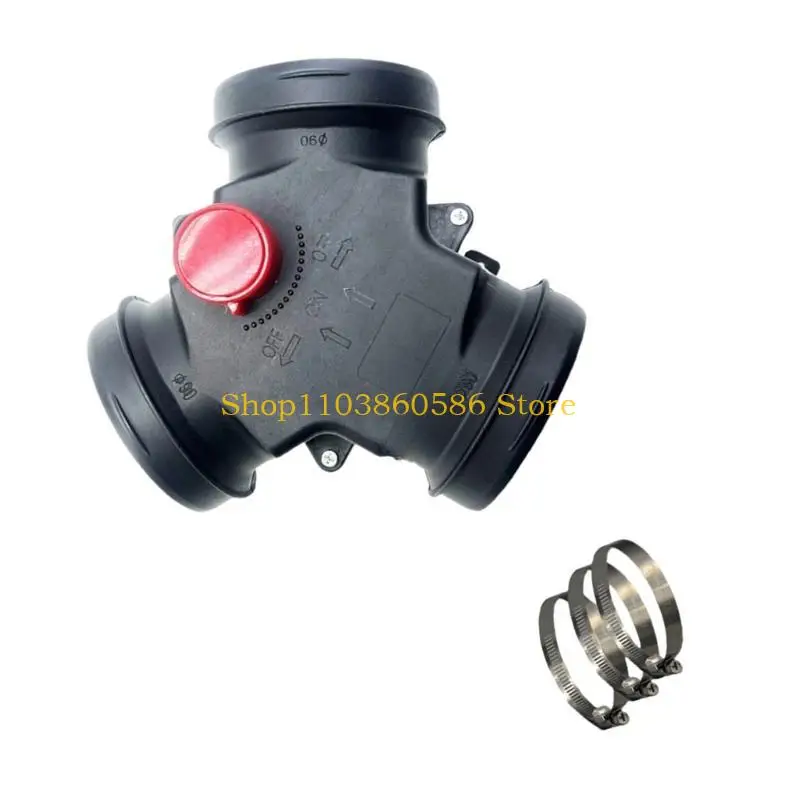 

242A High Temperature Resistant Parking Heater Valves Vent Ducting Exhaust Pipe Joiner Connector for Reliable Winter Warmth