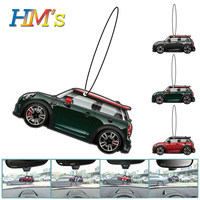 Car Aromatherapy pendant Interior mirror decoration Car model pendant For MINI Cooper F55 F56 R55 R56 R60 F60 universal parts