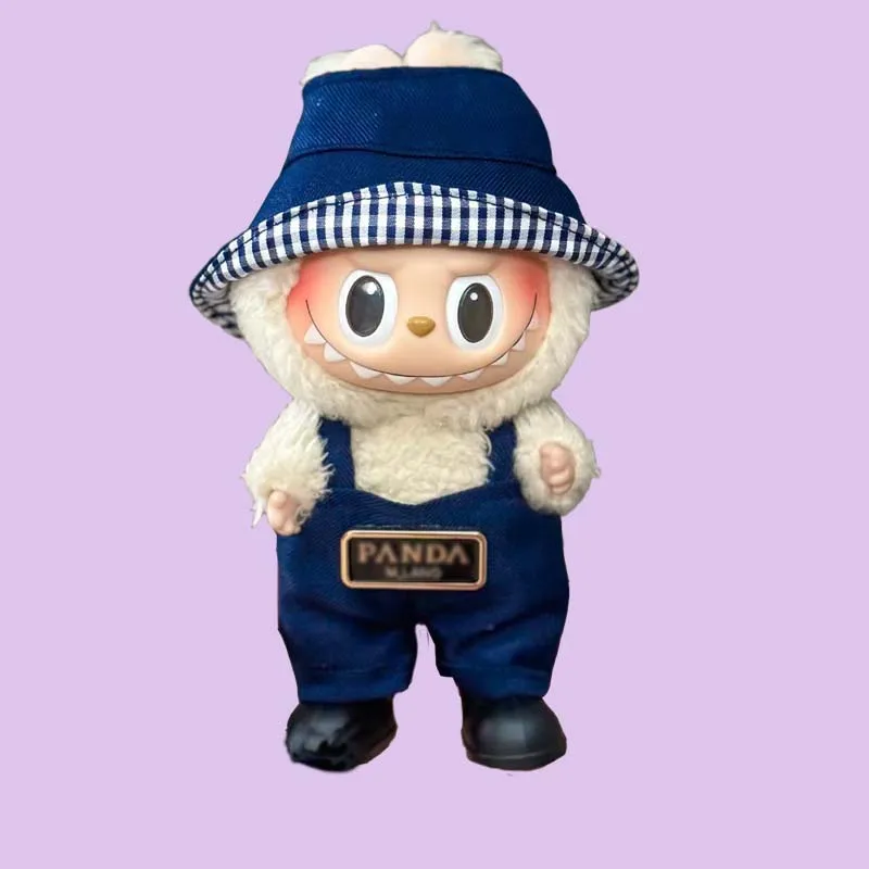 17cm 라부부 인형 의류 세트에 적합, 라부부 의류 교체용 어부 모던 세트에 적합