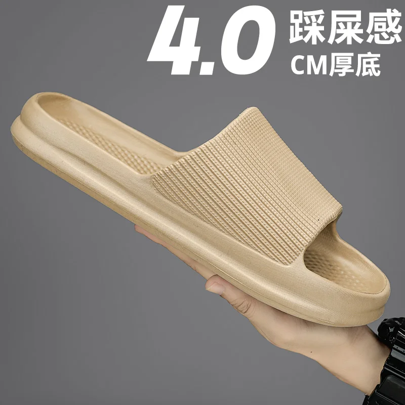 

Men'S Slippers New Large-Sized Fashionable Casual Men'S Sandals With Thick Soles Light Weight, Hiking Wading Men'S Flip-Flops