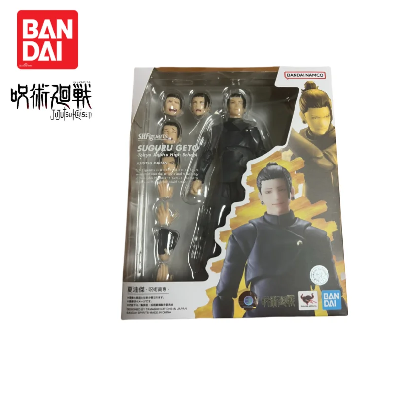 

100% оригинальная коробка, в наличии, Bandai S.h.figuarts Jujutsu Kaisen, фигурка Geto Suguru, оригинальные праздничные подарки, фигурка