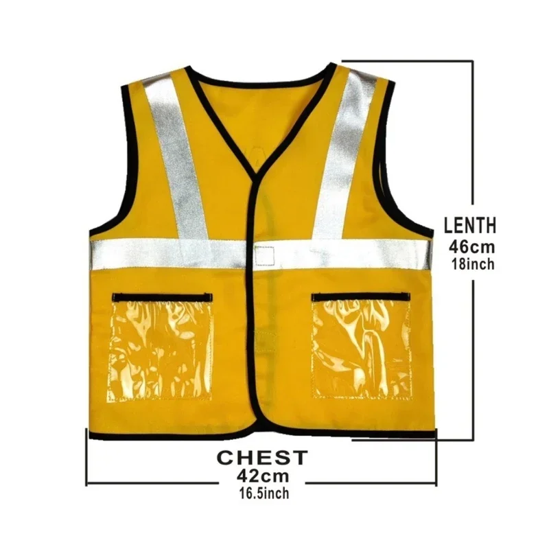 Construction Worker Costumes ,Toddler Dress Up Clothes,  Builder Career Outfit,Pretend Role Play Toy Set