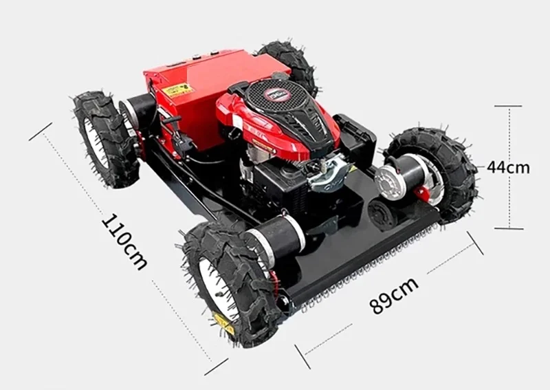 New Design Remote Control Robot Lawn Mower Multi Purpose Rc Lawn Mower For Farmer