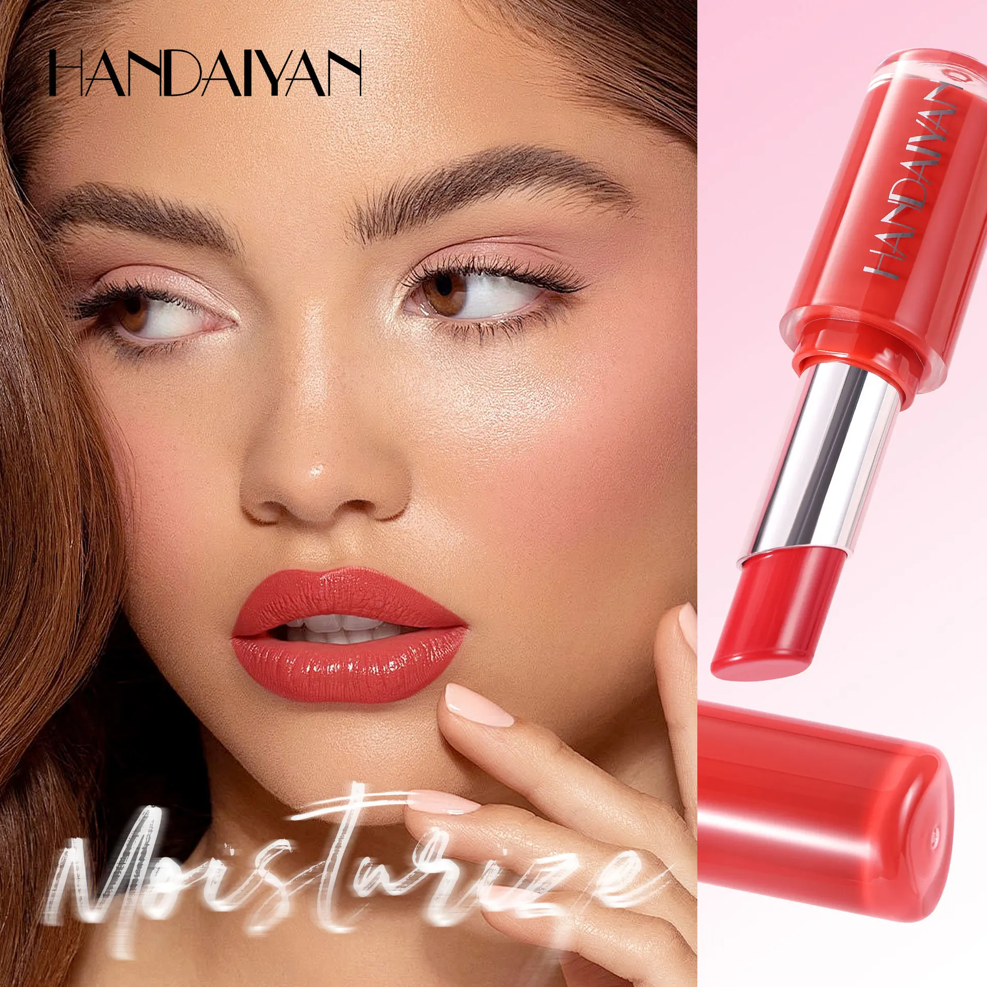 保湿ベルベット口紅防水ナチュラルマット仕上げ長期的なリップケア保湿女性のためのメイクアップリップ化粧品