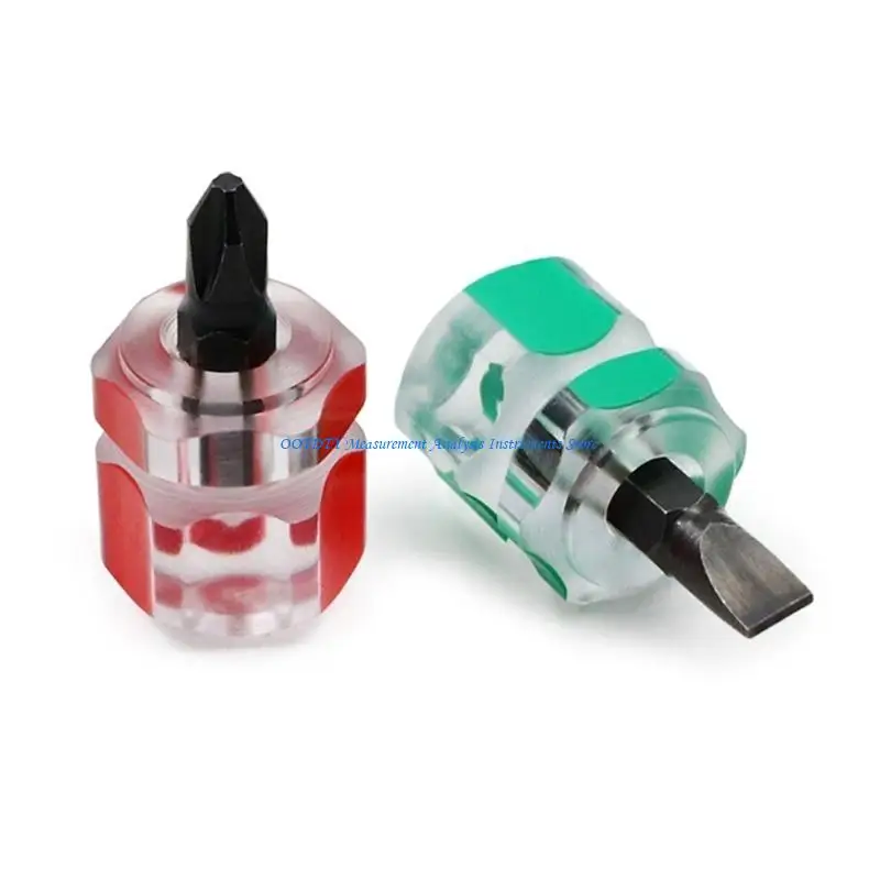 367D Obeng Set Mini Portabel Portabel Head Screw Driver Transparent Handle