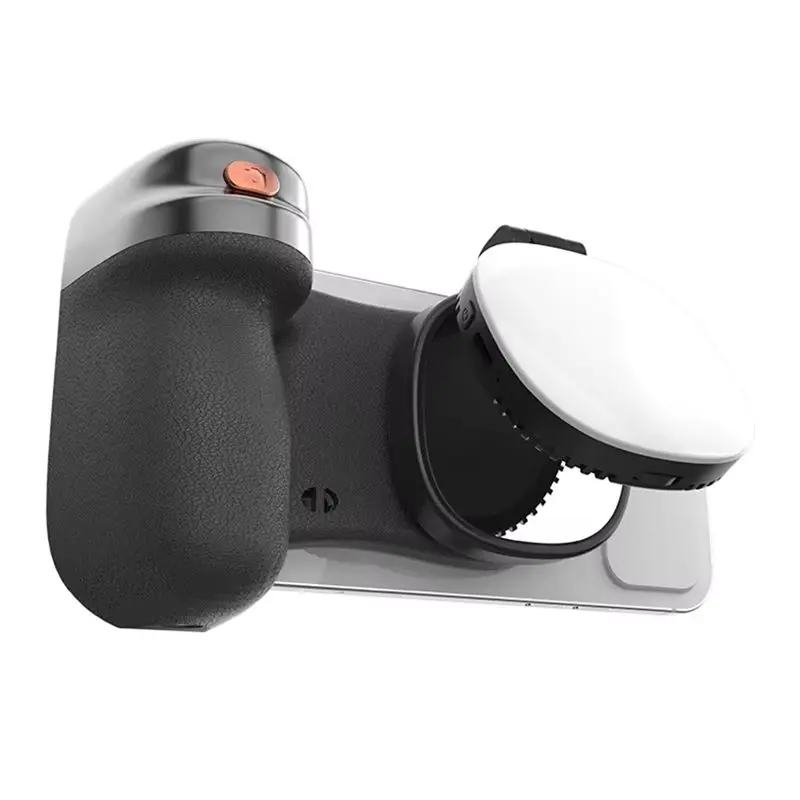 

Magnetic Phone Bluetooth Selfie Stick Handheld Portable Photography Selfie Phone Grip With LED Light Ergonomic Design