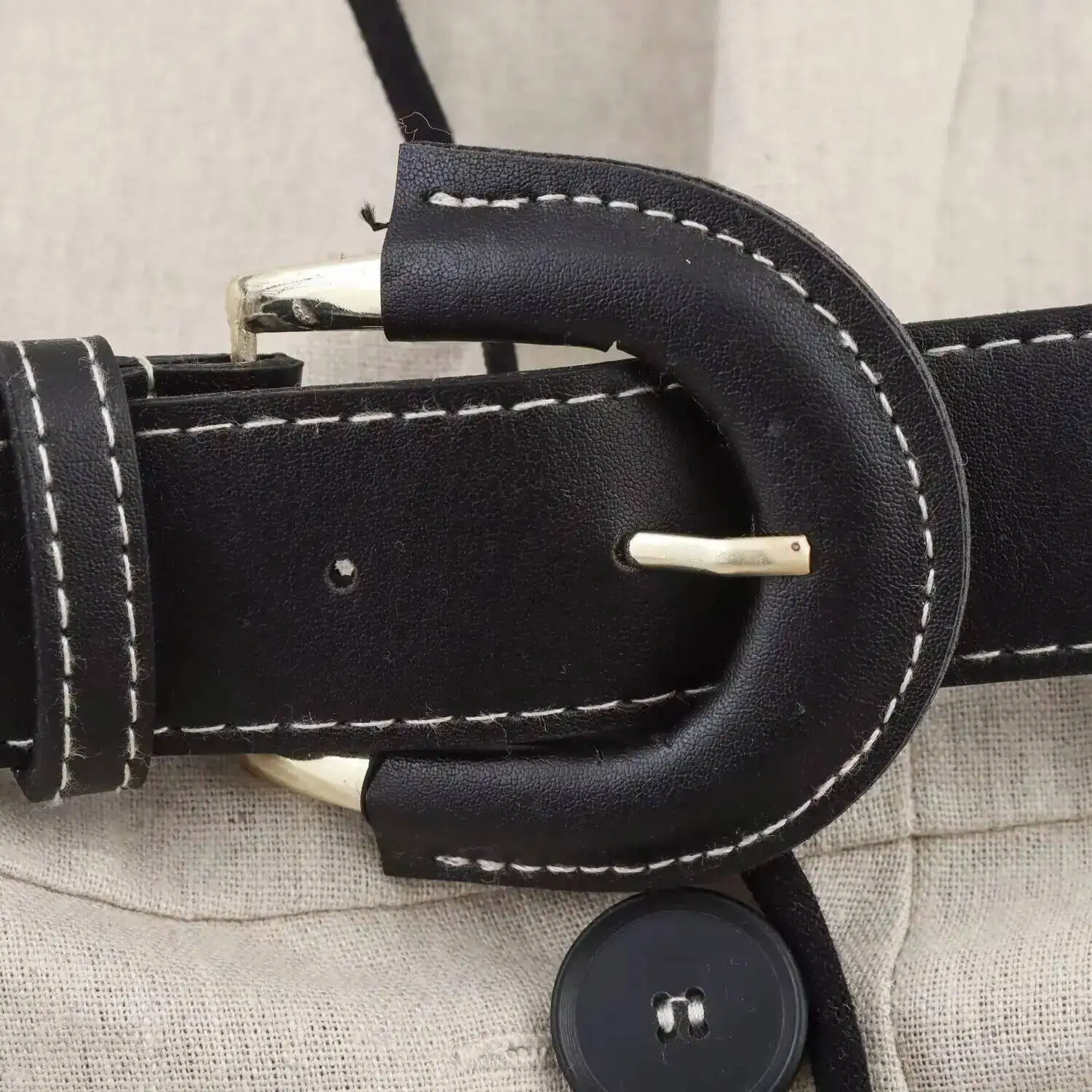 2025 Summer New Product Women's High End Casual And Fashionable Simple With Belt Sleeveless V-neck Medium Length Dress NR6Z