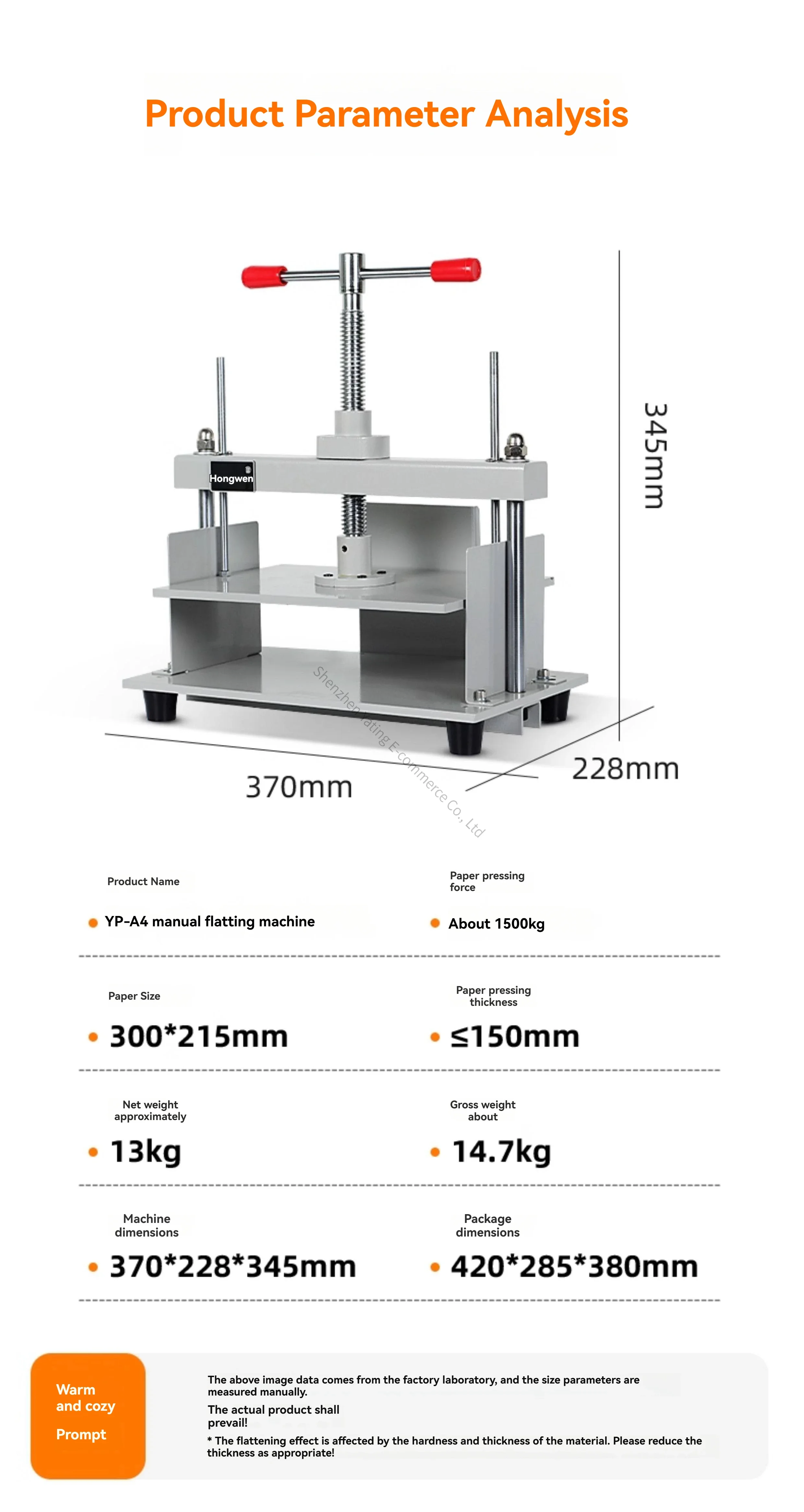 2026 　A3 Size Paper Flattening Machine Financial Voucher Bill Paper Pressing Book Album Sorting Machine Paper Flattening Machine