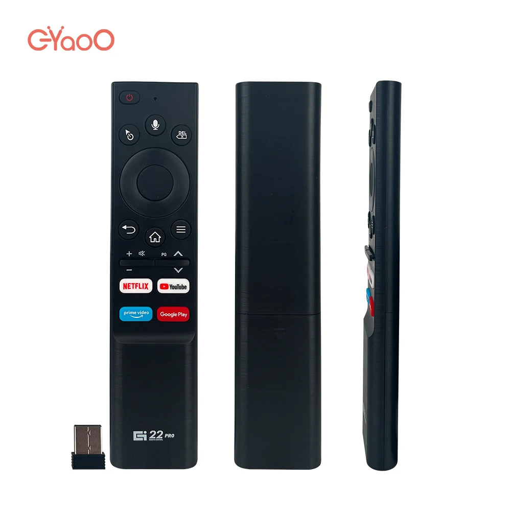 G22 PRO Voice Air Mouse Remote 2.4G Wireless Gyroscope IR learning Function for Android tv box HK1 H96 Max X96 mini