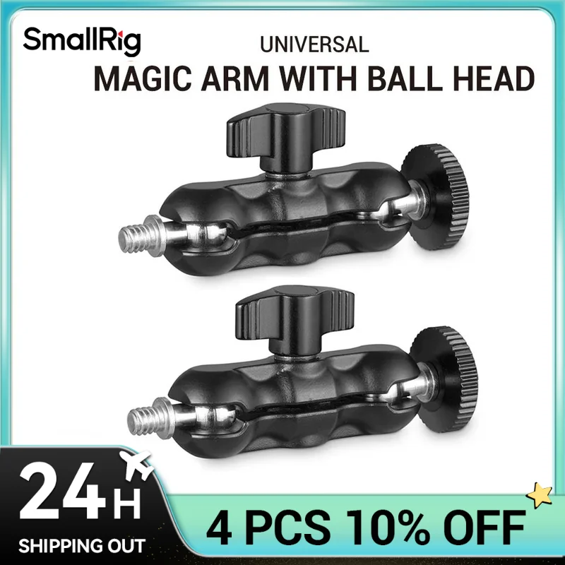 SmallRig Universal Magic Arm with Small Ball Head Monitor Magic Arm For Sony A7S3 / For Canon Camera Accessories