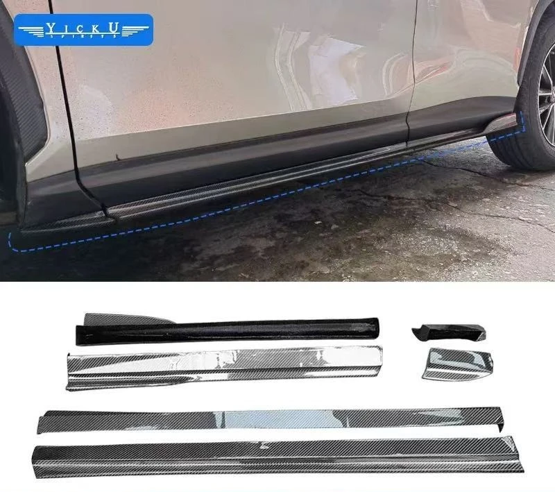 Custom made Carbon Fiber Bolt-On Kit - Fit forLexu s NX Front/Rear Diffuser Surround Top Wing Bumper High Quality Upgrade 2022+