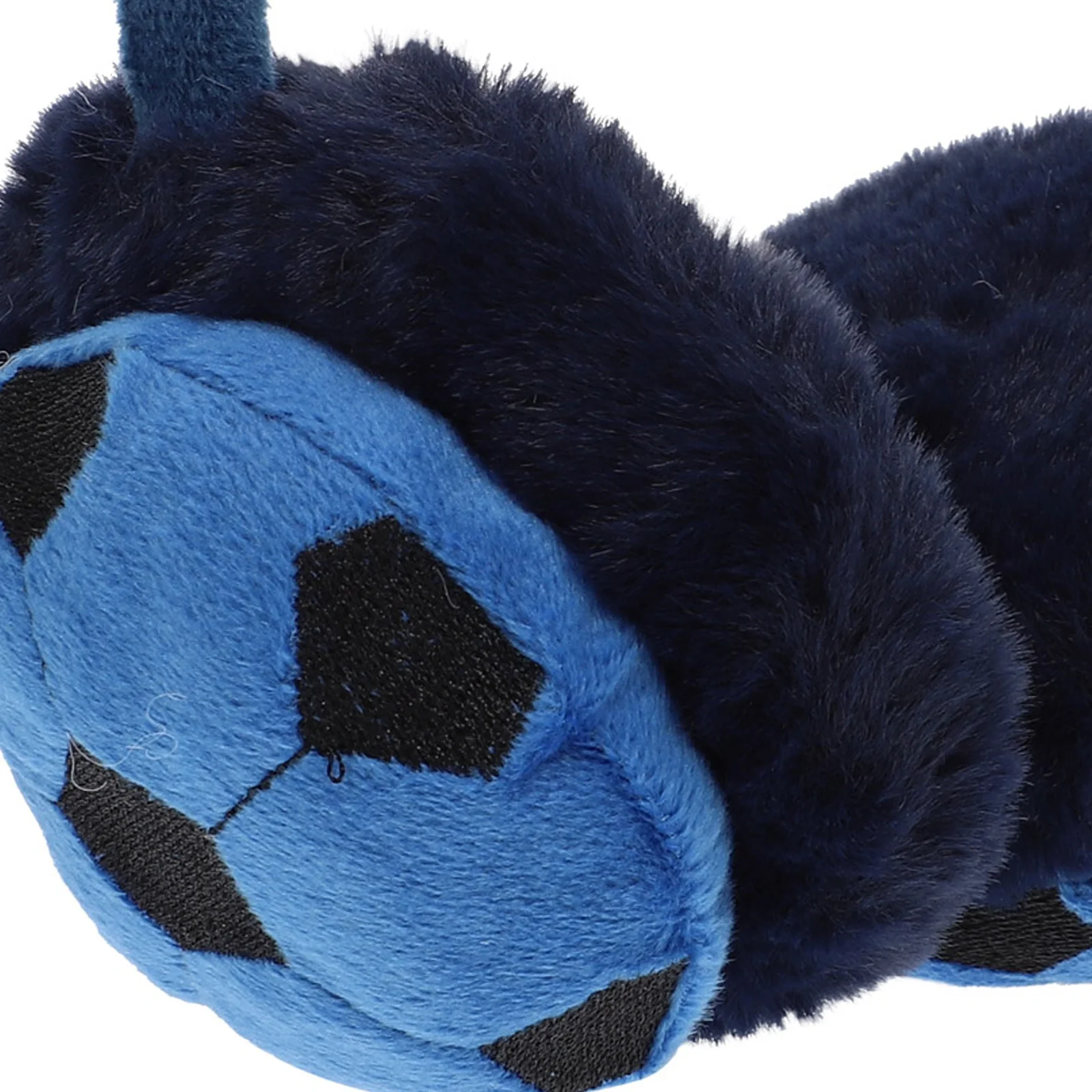1 pz ragazzi paraorecchie caldo inverno copertura dell'orecchio leggero forma di calcio all'aperto paravento caldo paraorecchie a forma di calcio paraorecchie