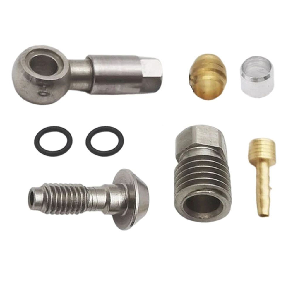 

Bike Brake Hose Olive with Connecting Insert Kit for MAGURA MT4/6/8 Stainless Steel 5 1mm Fastener Screw 9mm OD