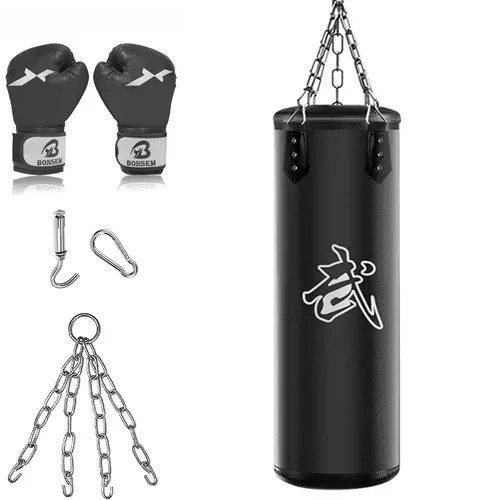 Imagen 1 del producto 1 Juego de bolsas de boxeo huecas de tela Oxford para adultos, hombres y mujeres jóvenes, juego de bolsas de boxeo huecas de tela Oxford para adultos