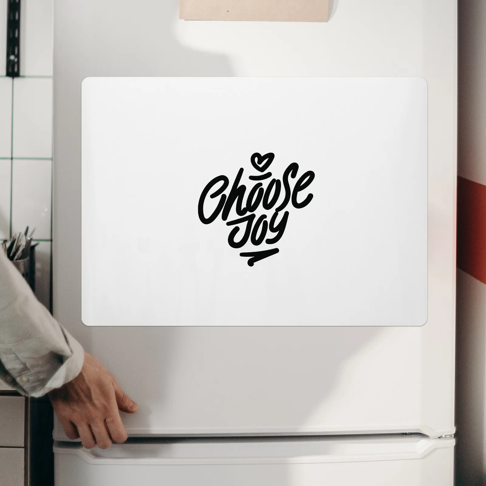 

12x8 Inch Flexible Magnetic Whiteboard for Wall Use Dry Erase Write on Pad Space Saver Home Organization Planner