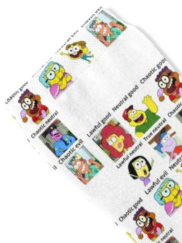Big city greens characters Socks professional running Climbing crazy funny gift Luxury Woman Socks Men's