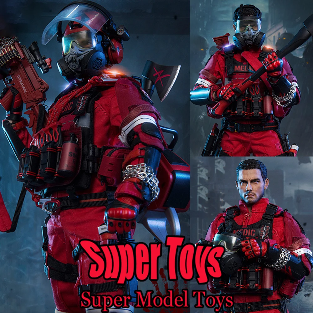 

In Stock King Toy KT8009 1/6 Scale Male Soldier The Zombie Hunter Full Set 12-inches Action Figure Model Gifts Collection