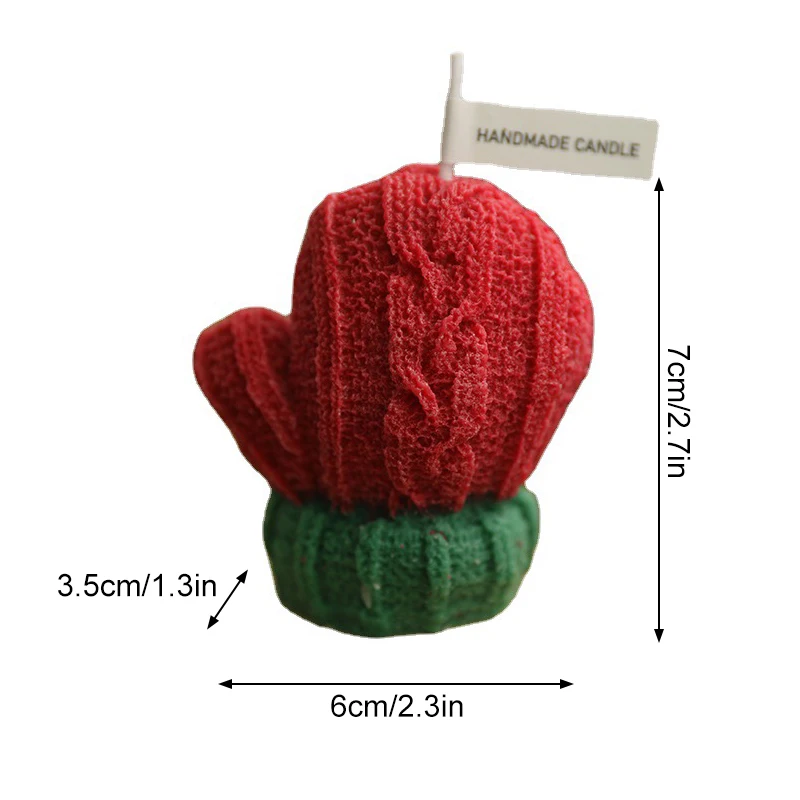 Christmas Fragrance Wool Mini Gloves Candles Christmas Gifts Small Gifts Creative Ornaments Aromatherapy Candles Home Decor