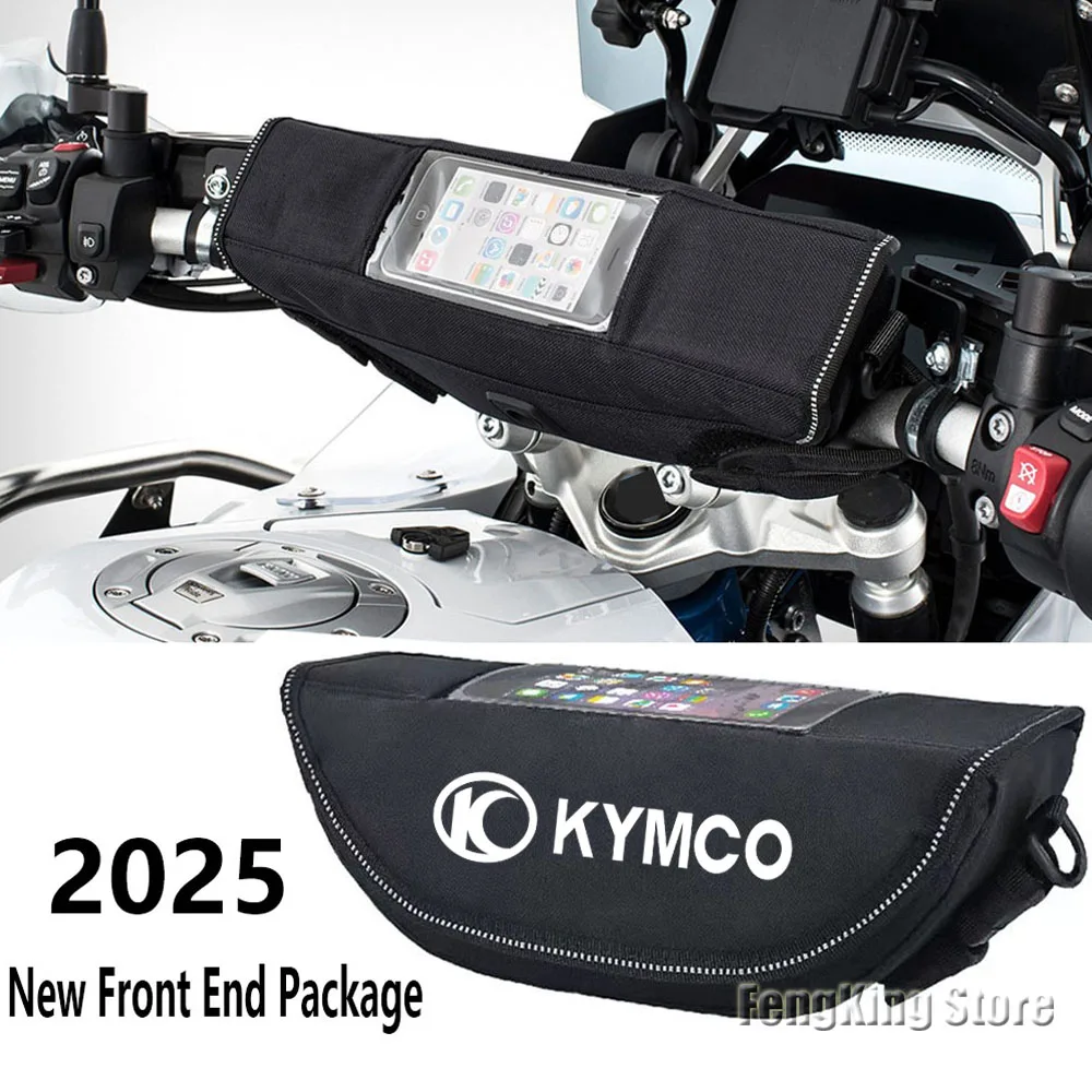 

For KYMCO Xciting 250 400 AK550 CT250 Motorcycle accessory Waterproof And Dustproof Handlebar Storage Bag