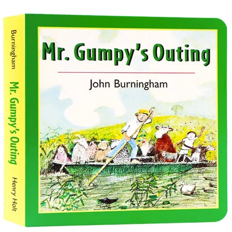 Mr. Gumpy's Outing, Children's books aged 2 3 4 5 English Board book, Picture Books Stories 9780805066296