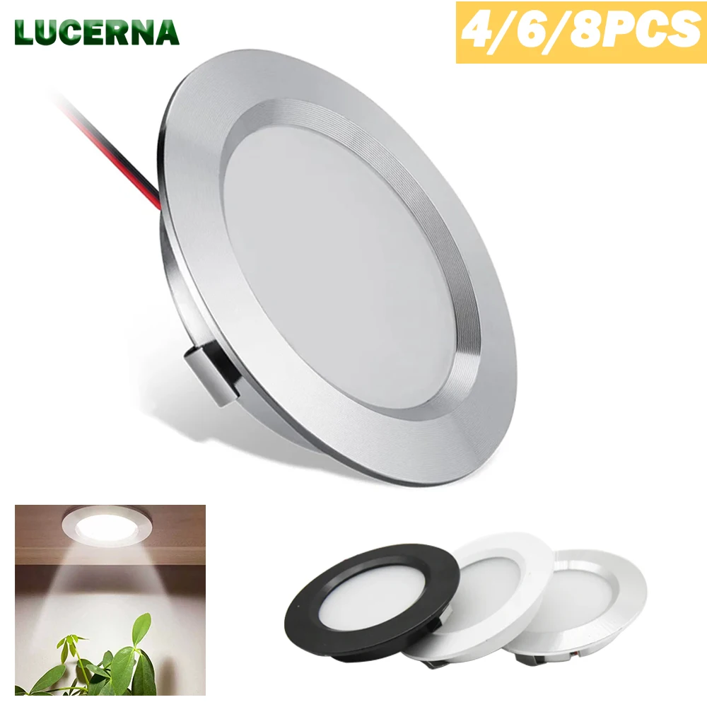 12V LED typu Downlight wewnętrzny Slim14mm wpuszczany Mini reflektor do dekoracji oprawy oświetleniowej kuchnia domowy Hotel sufit pokoju dzienny