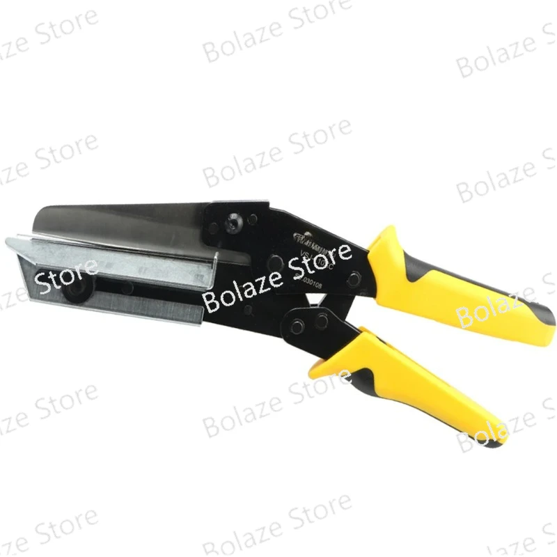 PVC Wire Slot Cutting Tool 45°/90°Multi Angle Manual Plastic Trunking Cutter PE PPR Plastic Pipe Cutting Trim Scissor VSJ-110XC