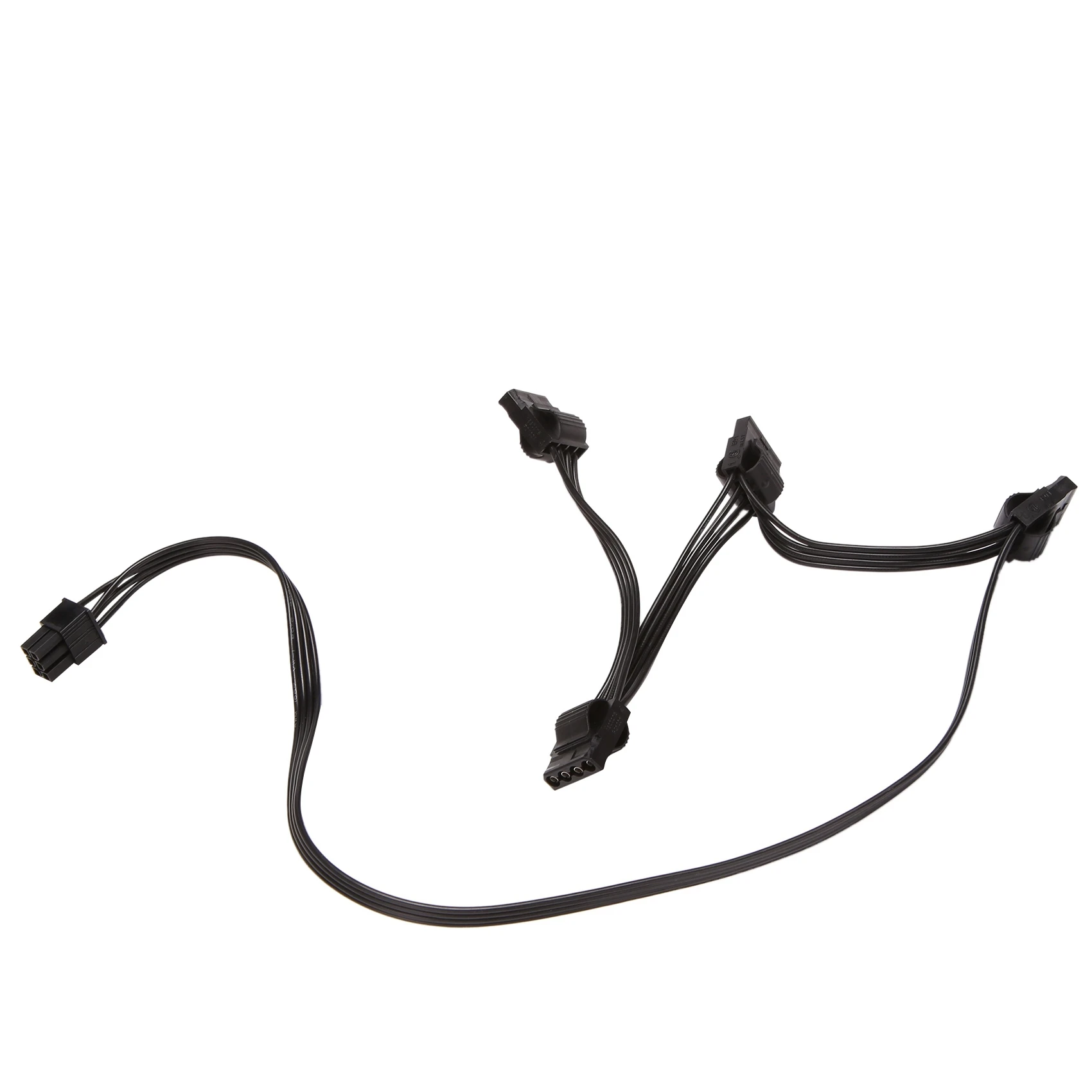 N34R-4X IDE 4Pin Modular Power Supply Cable For Corsair RM1000X RM550X 650X 750X 850X 6Pin To 4 IDE Cable