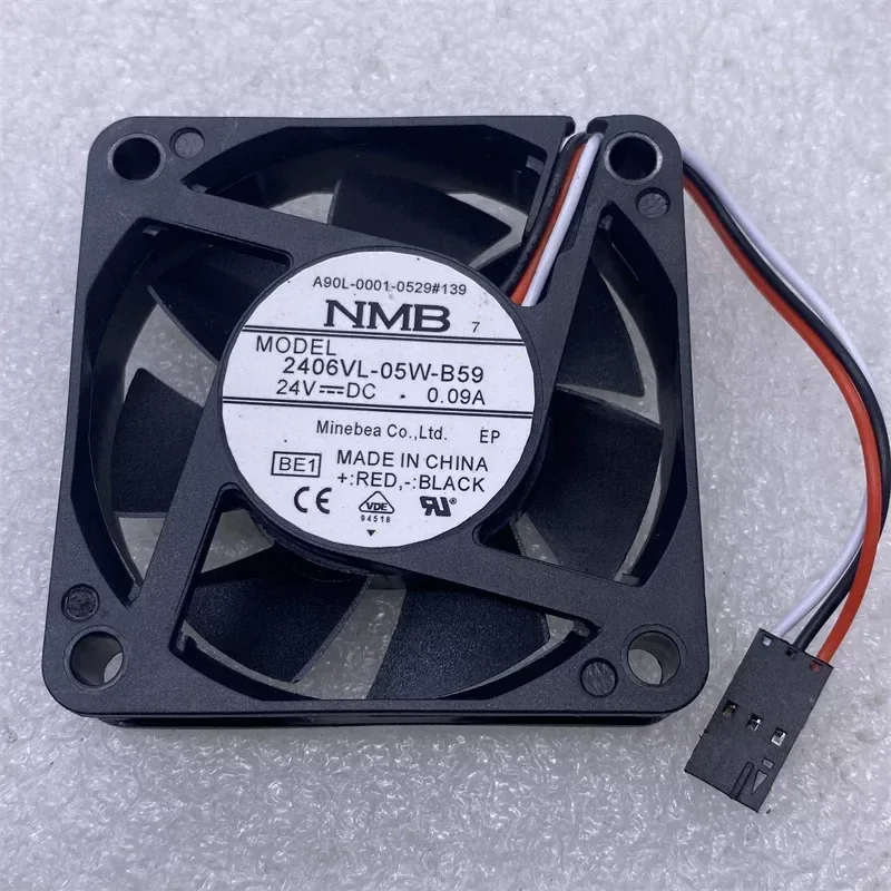 for NMB 2406VL-05W-B59 A90L-0001-0529 #135 Cooling Fan for FANUC Numerical Control Machine 24V DC