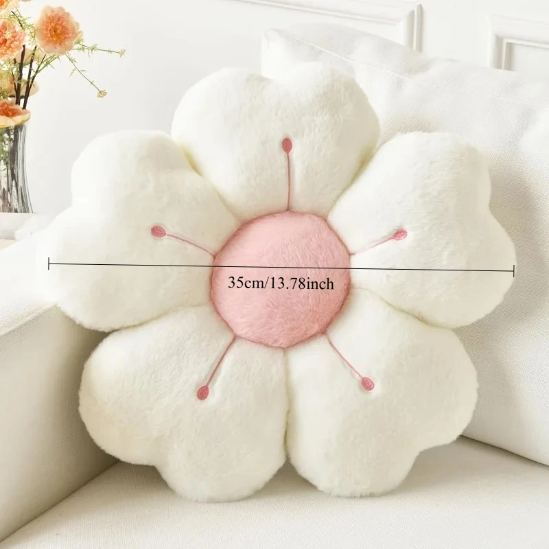 Sonnenblumenkissen, Gänseblümchen-Sitzkissen, Blumenmatte, Büromatte, Plüschtiermatte, Weihnachtsgeschenk, Halloween, Thanksgiving-Geschenk