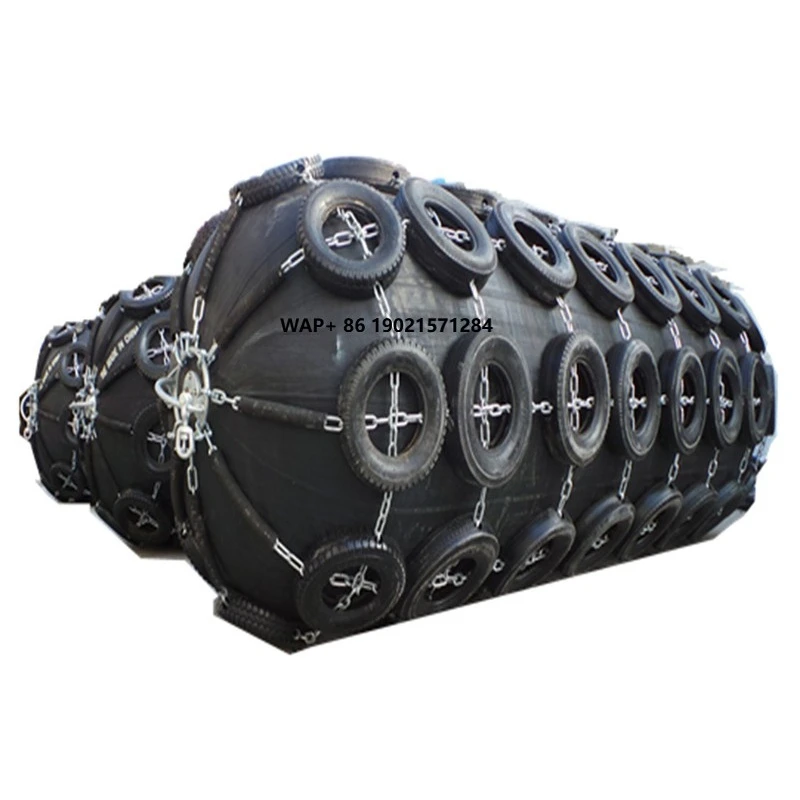 

Custom Air Filled Marine Fender Yokohama Type Pneumatic Rubber Fender For Boat Berthing