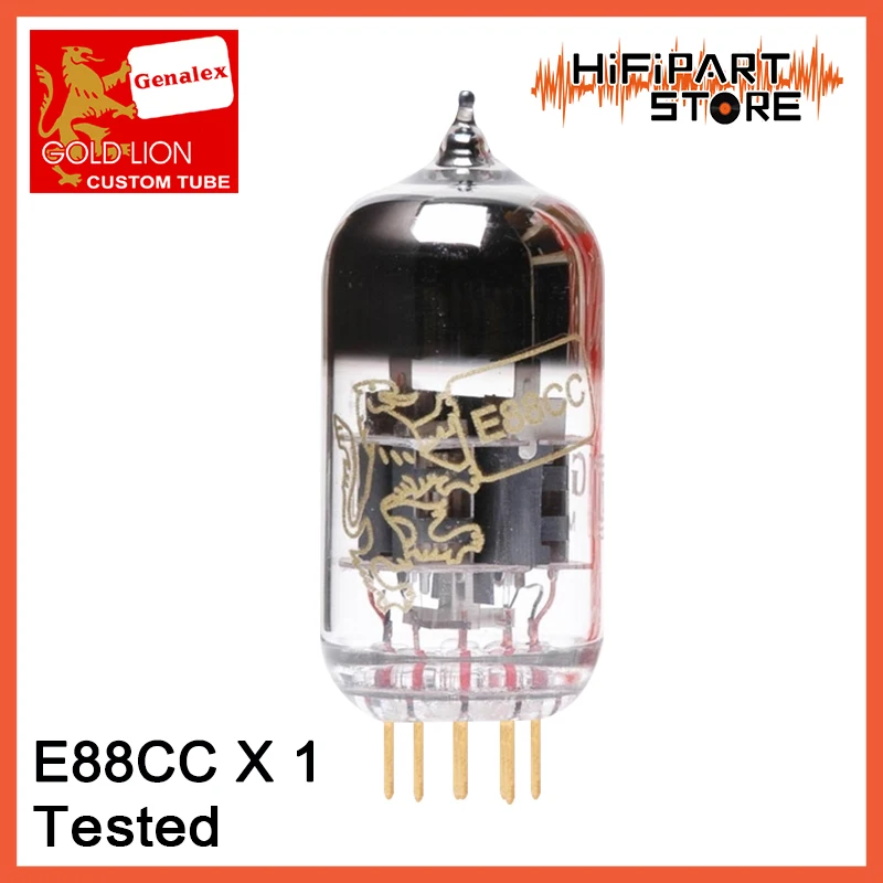 Gold Lion E88CC Vacuum Tube Valve Signal tube Front amplifier tube Electron Tube HIFI Audio Vacuum Tube Amplifier DIY