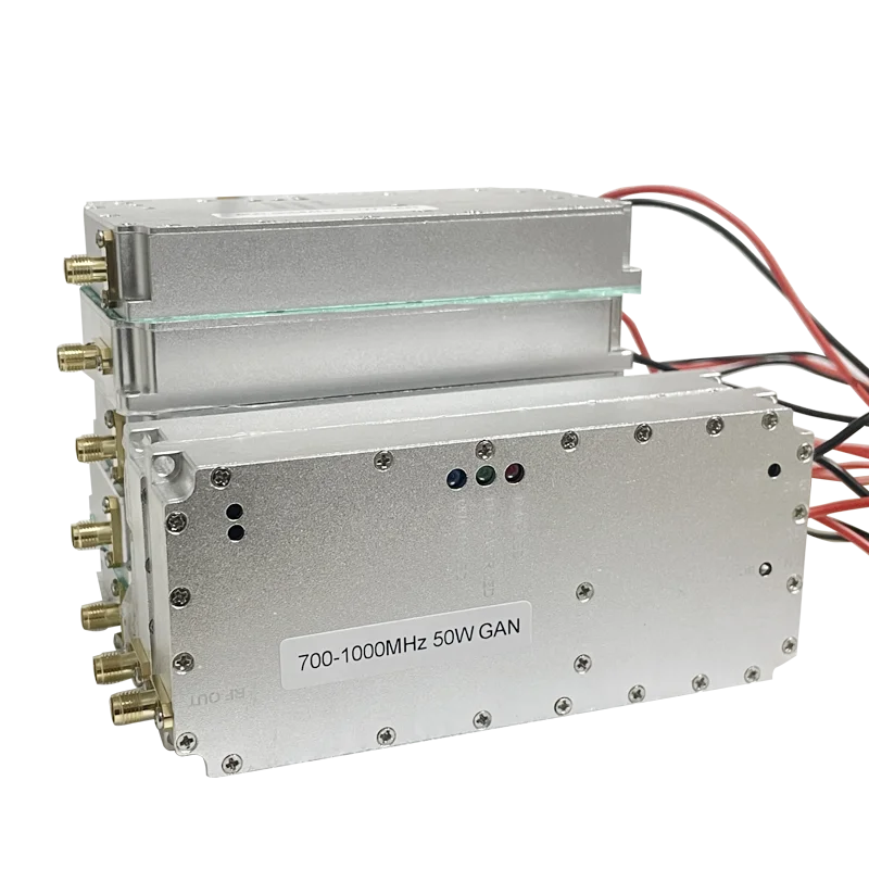 

10W - 30W - 50W - 100W - 120W - 200W Gan module with built-in circulator 6300-6500MHz 6500-6700MHz 6700-6900MHz 6900-7100M 1.2G