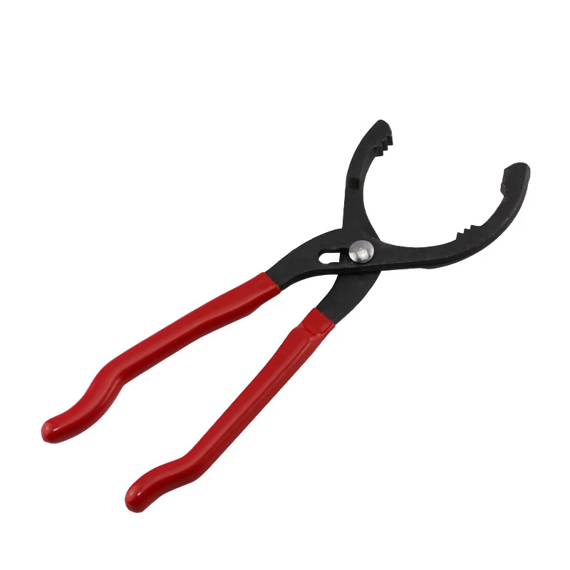 

12" Car Truck Oil Filter Pliers Clamp Type Wrench Adjustable Hand Tools Oil Filter Remove Disassembly Repair Tool Accessories