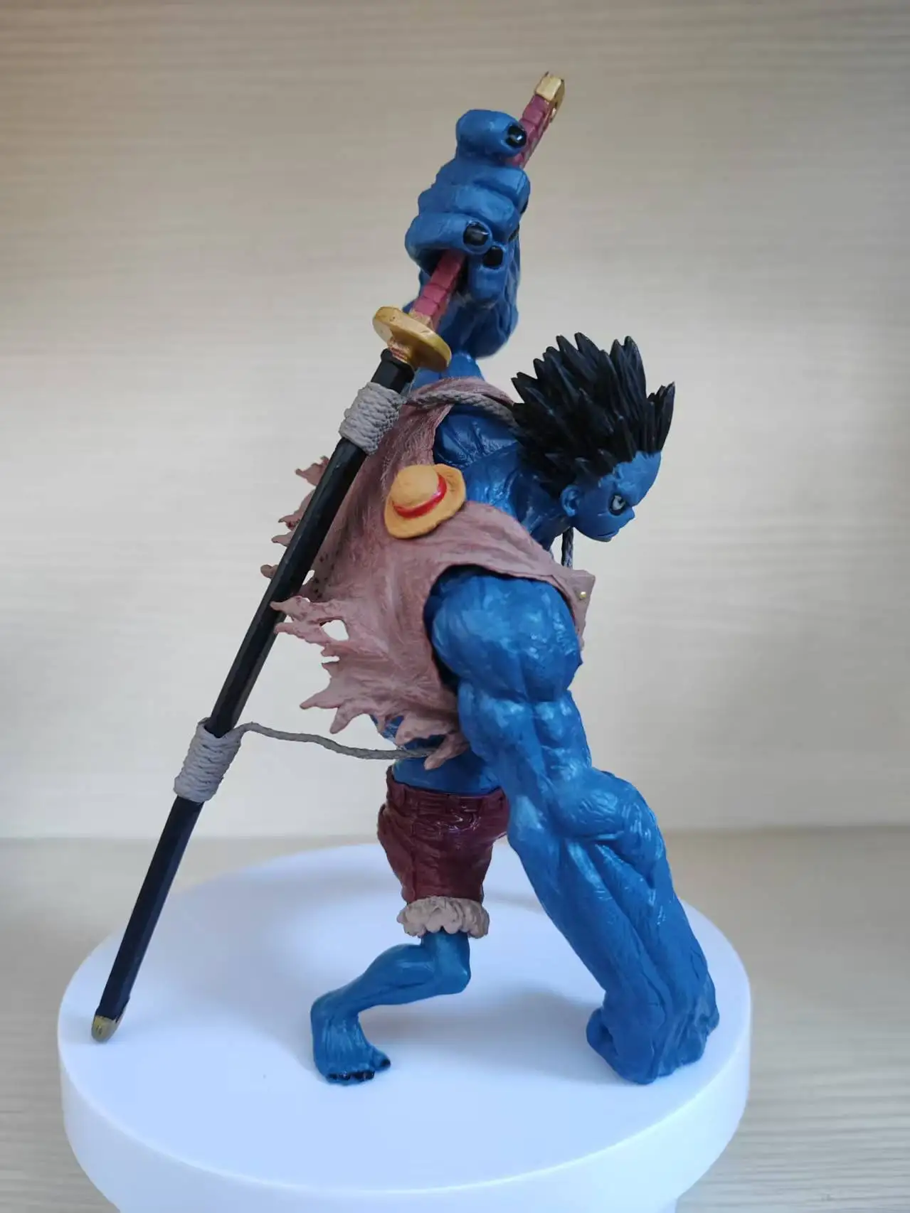 18cm Anime One Piece Anime Nightmare Luffy Figurine Statue Modelle Sammlerstück Ornament Puppe Spielzeug Weihnachtsgeschenke – Detail 8