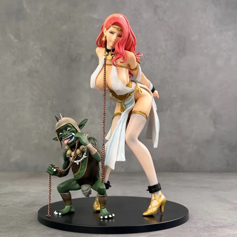 

Elf Queen Captured by Goblins Figurine Anime Girl PVC Statue Fantasy Decor Collectible Model Gift