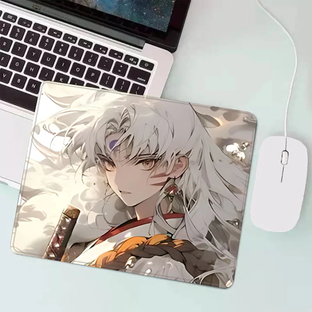 Anime Inuyasha sessyoumaru Gaming Mouse Pad XS Small Mousepad For PC Gamer Desktop Decoration Office Mouse Mat Deskmat Rug