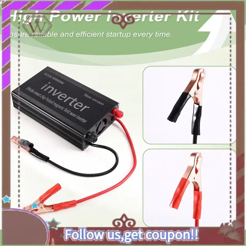 ABBG-عالية الطاقة العاكس DC12V بطارية دفعة محول العاكس محول دفعة محول محول عدة